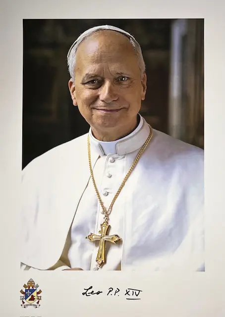 Portrait of Pope Leo XIV